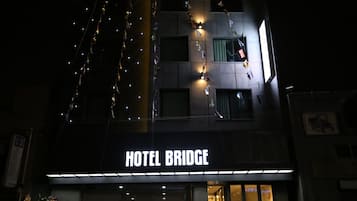 Front of property – evening/night