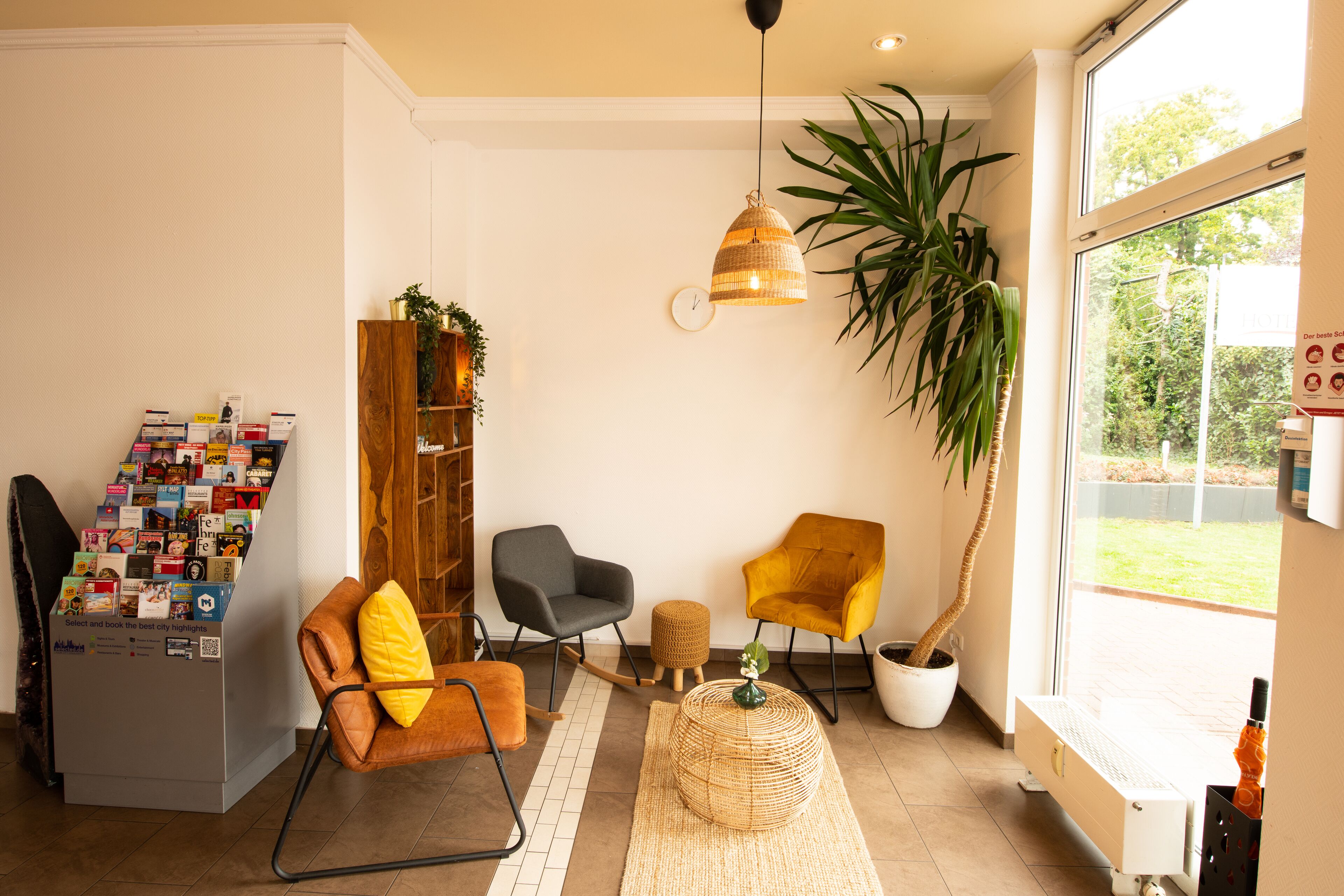 منطقة الجلوس في الردهة