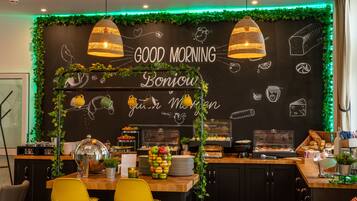 Daily buffet breakfast (EUR 11.90 per person)