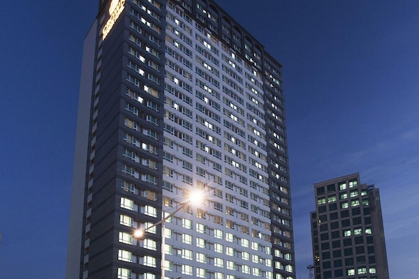 Fassade der Unterkunft