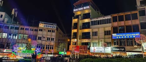 Façade de l’hébergement