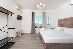 Cycladic Maisonette with sea view | Sengetøy