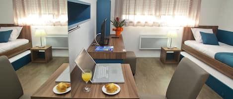 1 makuuhuone, äänieristys, ilmaiset vauvansängyt, vuodevaatteet