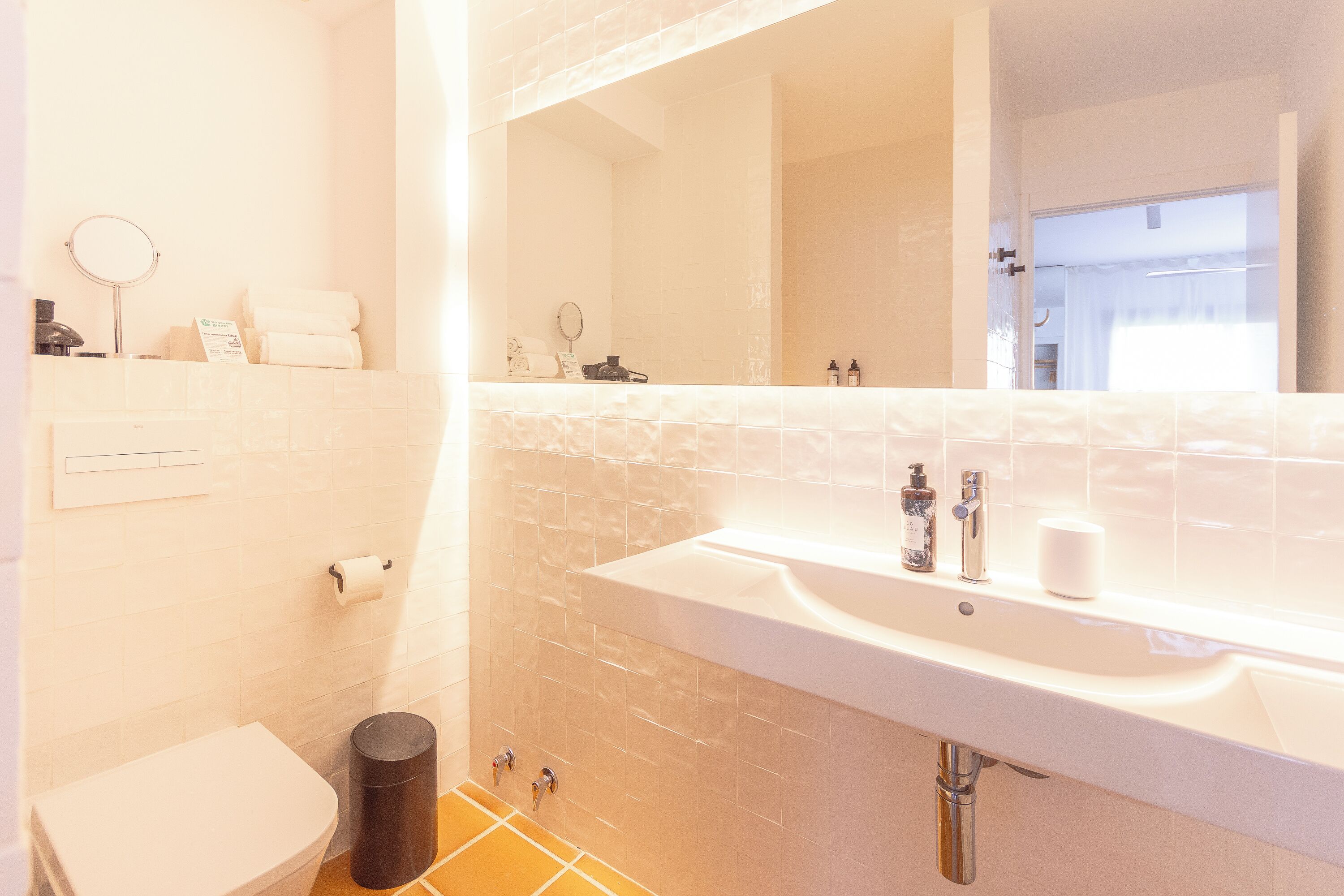 free toiletries, hair dryer, slippers, bidet