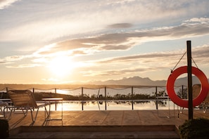 Blick von der Unterkunft