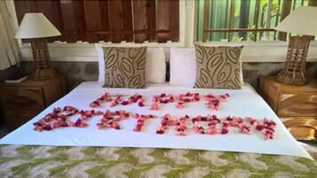 In-room safe, desk, iron/ironing board (on request), cots/infant beds