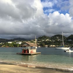Private beach, sun loungers, beach umbrellas, beach towels