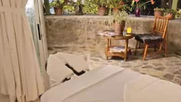 Behandlingsrum til par, kropsbehandlinger, hot stone-massage