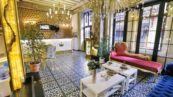 Sitzecke in der Lobby