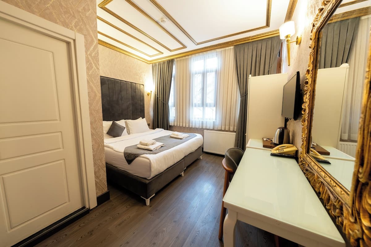 Habitación doble superior | Minibar y caja de seguridad en la habitación