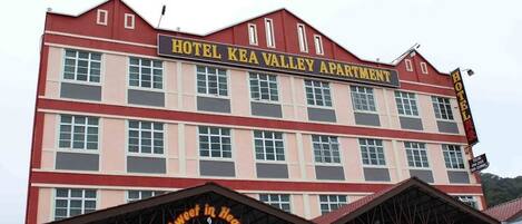 Façade de lâhĂ©bergement