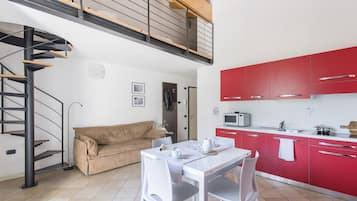 Apartment, 1 Bedroom (6 adults) | Soundproofing, cots/infant beds, free WiFi