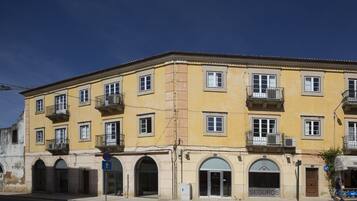 Overnatningsstedets facade