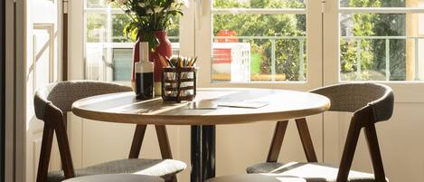 Apartment, 2 Bedrooms, Kitchenette (Convent View) | Living area | Flat-screen TV, DVD player, iPod dock