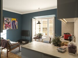 Apartment, 2 Bedrooms, Kitchenette (Convent View) | Living area | Flat-screen TV, DVD player, iPod dock