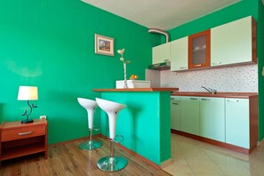 Apartment, 1 Schlafzimmer, Balkon (Style) | Eigene Kochnische | Kühlschrank