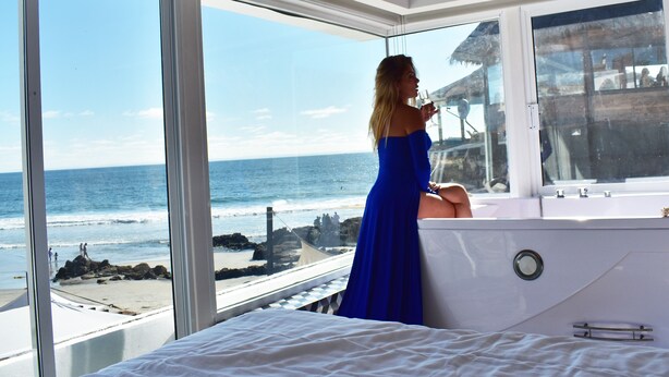 Sunio Jr Suite | Utsikt mot havet/stranden
