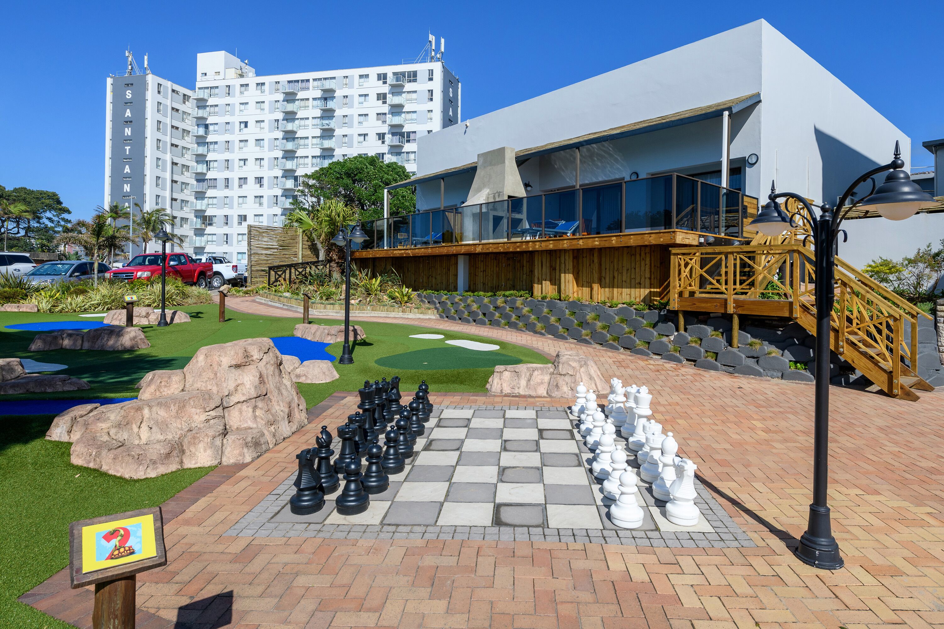 Zona de juegos infantil al aire libre