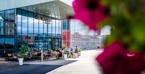 Majoituspaikan julkisivu