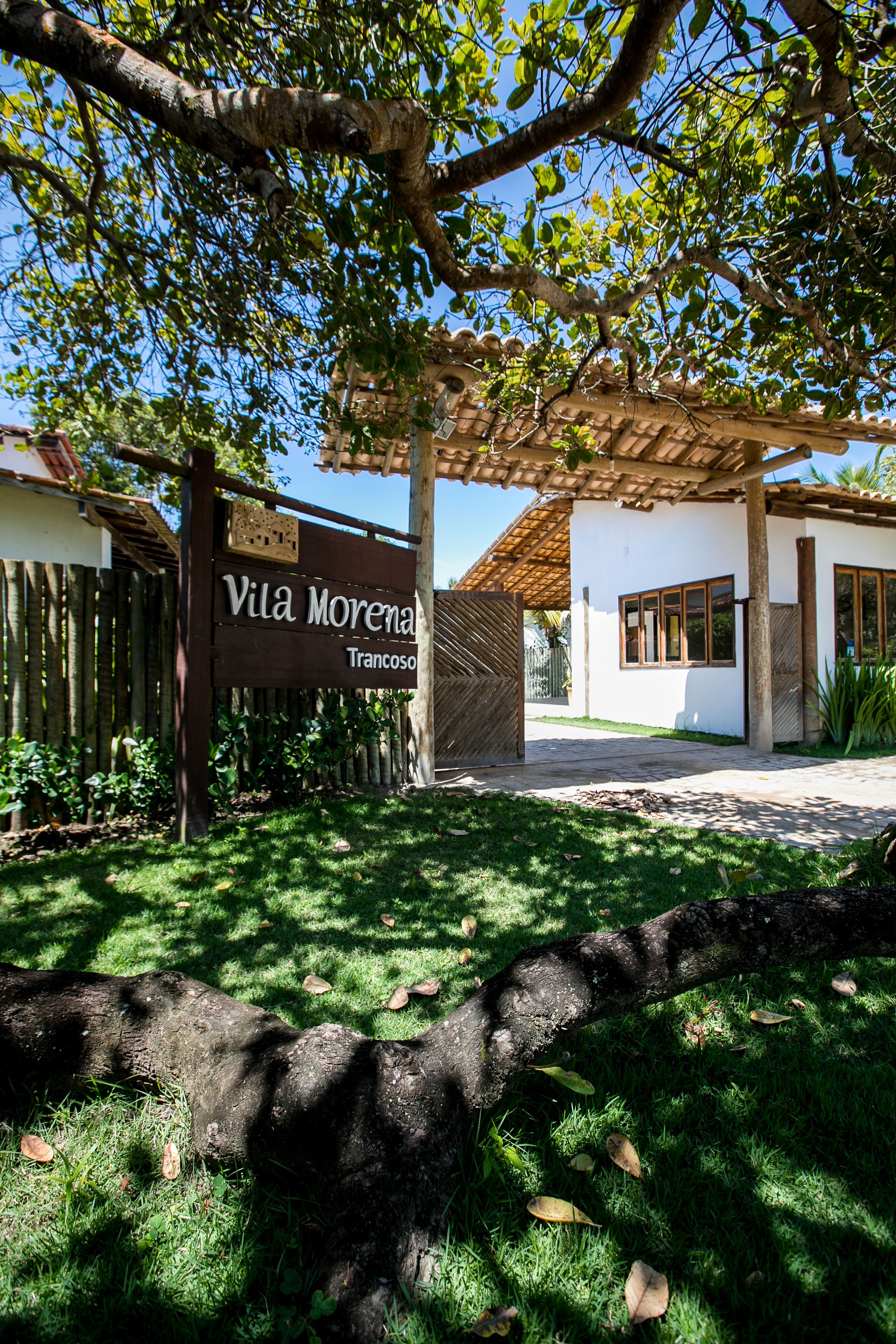 Entrada al alojamiento