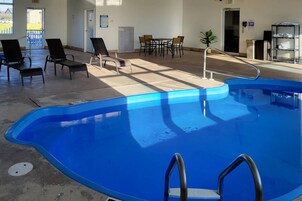 Una piscina techada