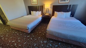 Standard Room, 2 Queen Beds, Non Smoking | Soundproofing, iron/ironing board, free WiFi, bed sheets