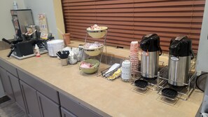 Kontinental frokost er inkludert hver dag