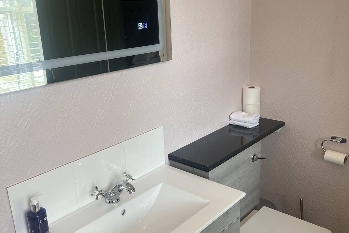 standard suite, ensuite | bathroom