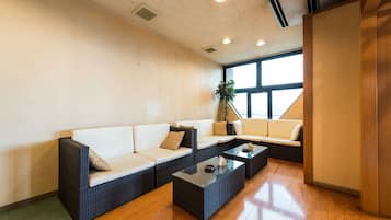 Sala de estar en el lobby