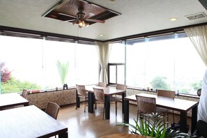 Dinner served, Japanese cuisine, sea views 