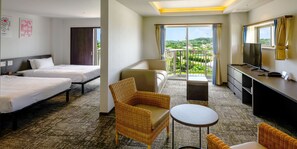 Deluxe Twin Room | Blackout curtains, free WiFi, bed sheets - Lit Hotel NAKIJIN (Nakijin)