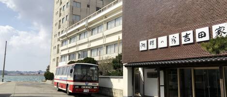 Façade de l’hébergement