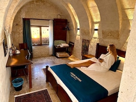 Arched Room with Mountain View | Living area | Heated floors