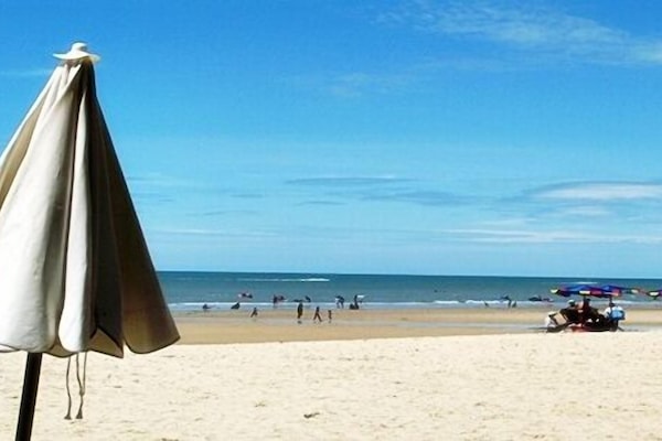 On the beach