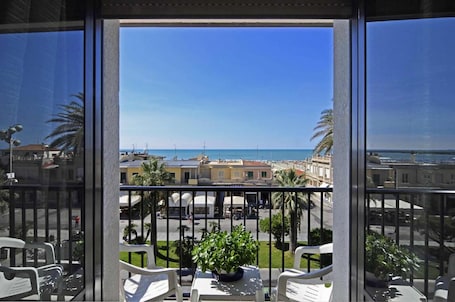 Balcony view. Hotel Eden