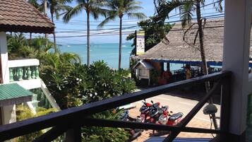 华丽公寓, 1 张特大床, 无烟房, 海洋景观 | 阳台