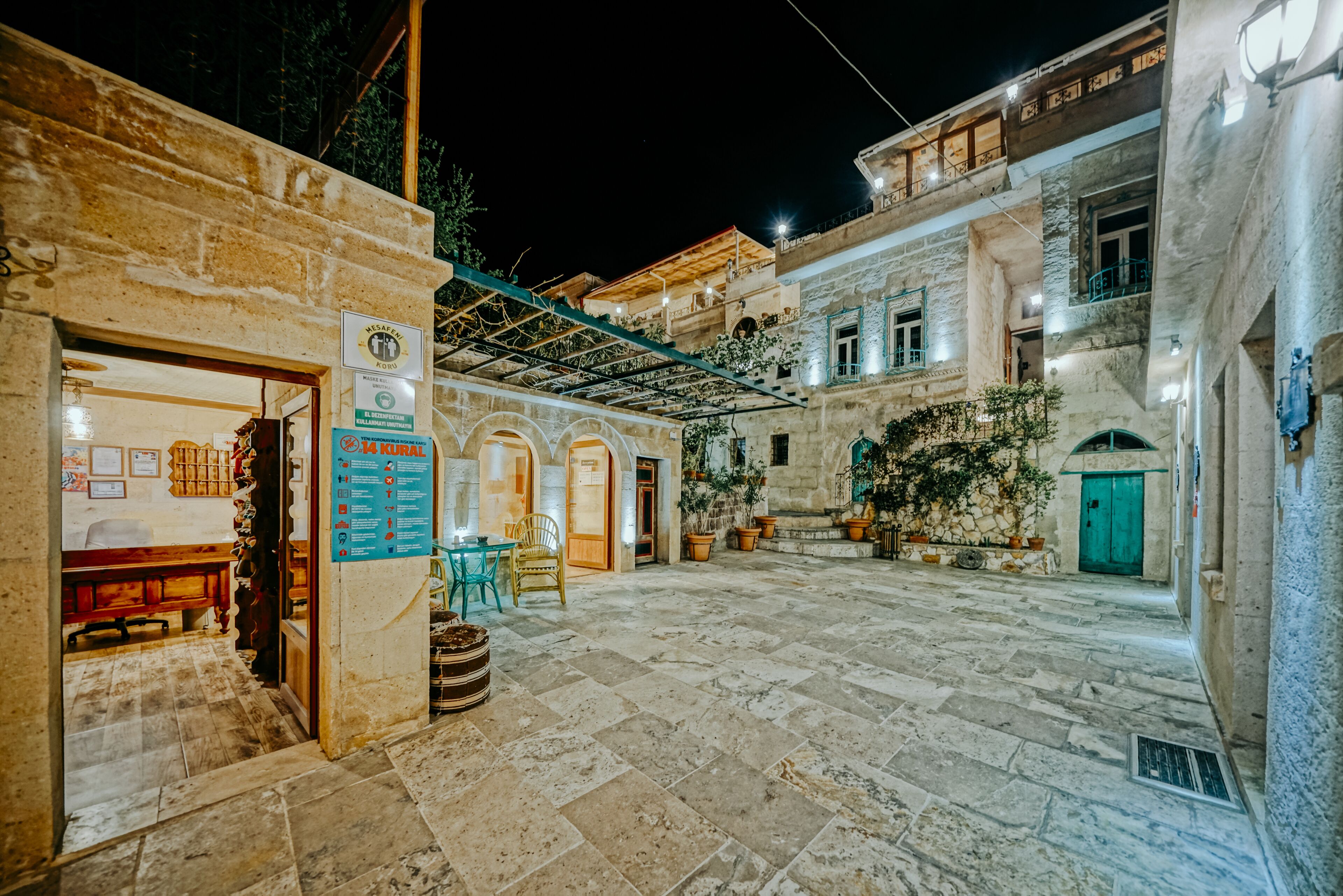 Entrada de la propiedad