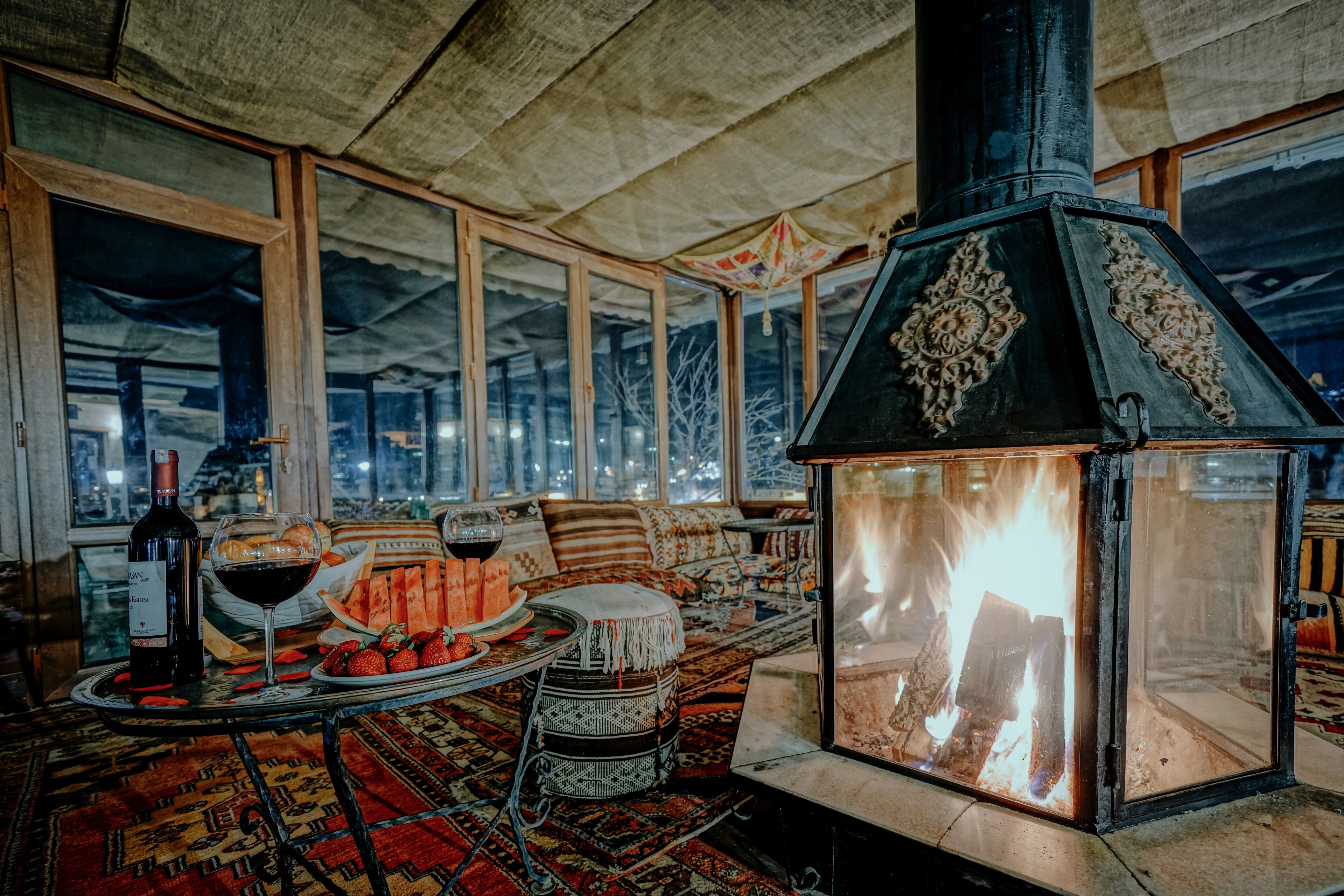 Terrasse sur le toit