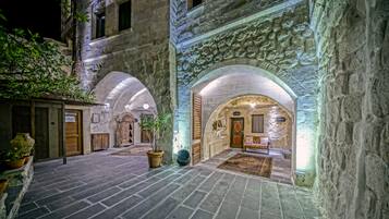 Façade de lâhĂ©bergement - soirĂ©e/nuit