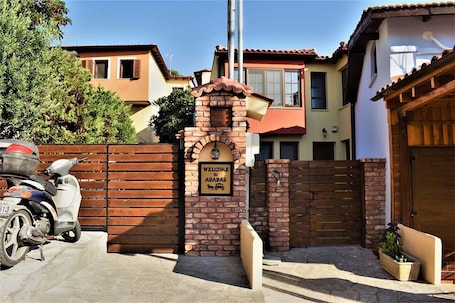 Entrada de la propiedad