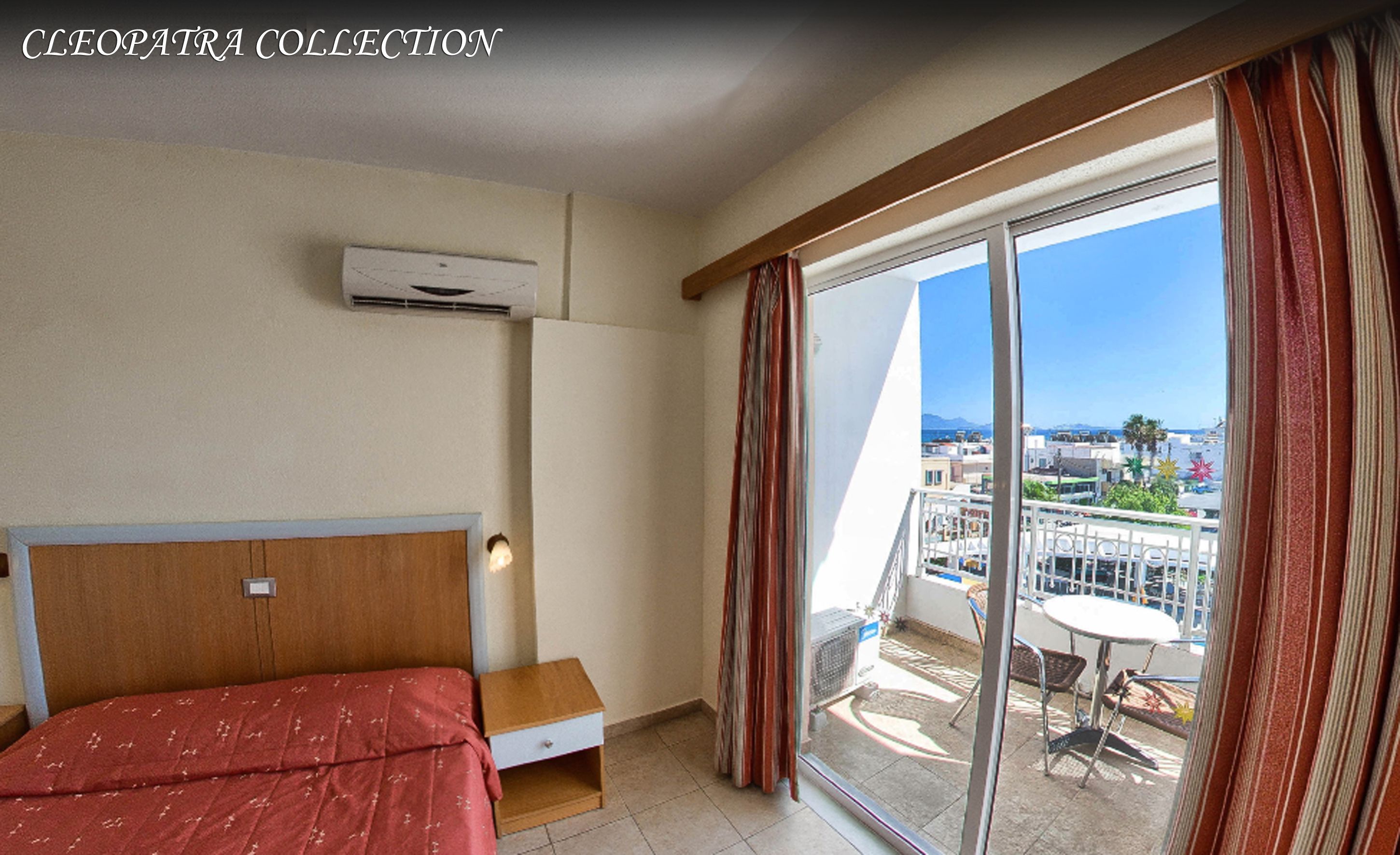 Skrivebord, blendingsgardiner og lydisolert