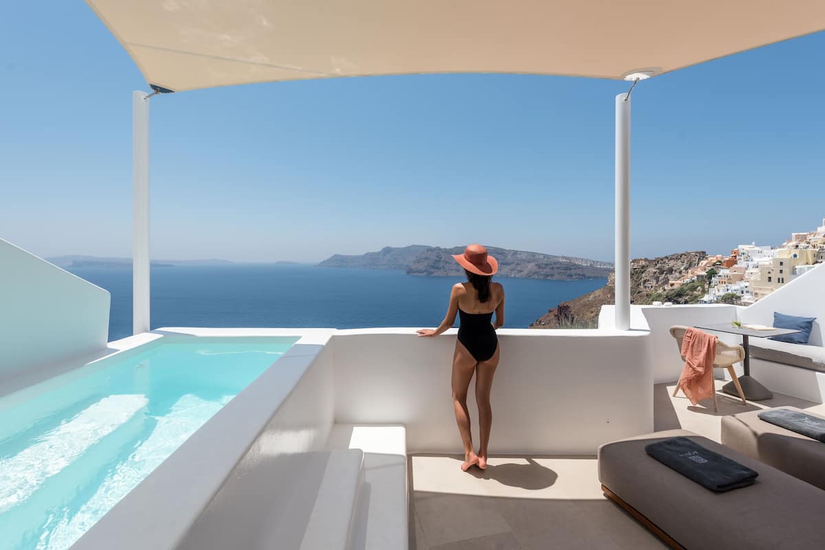 Cave Suite, Private Pool, Sea View