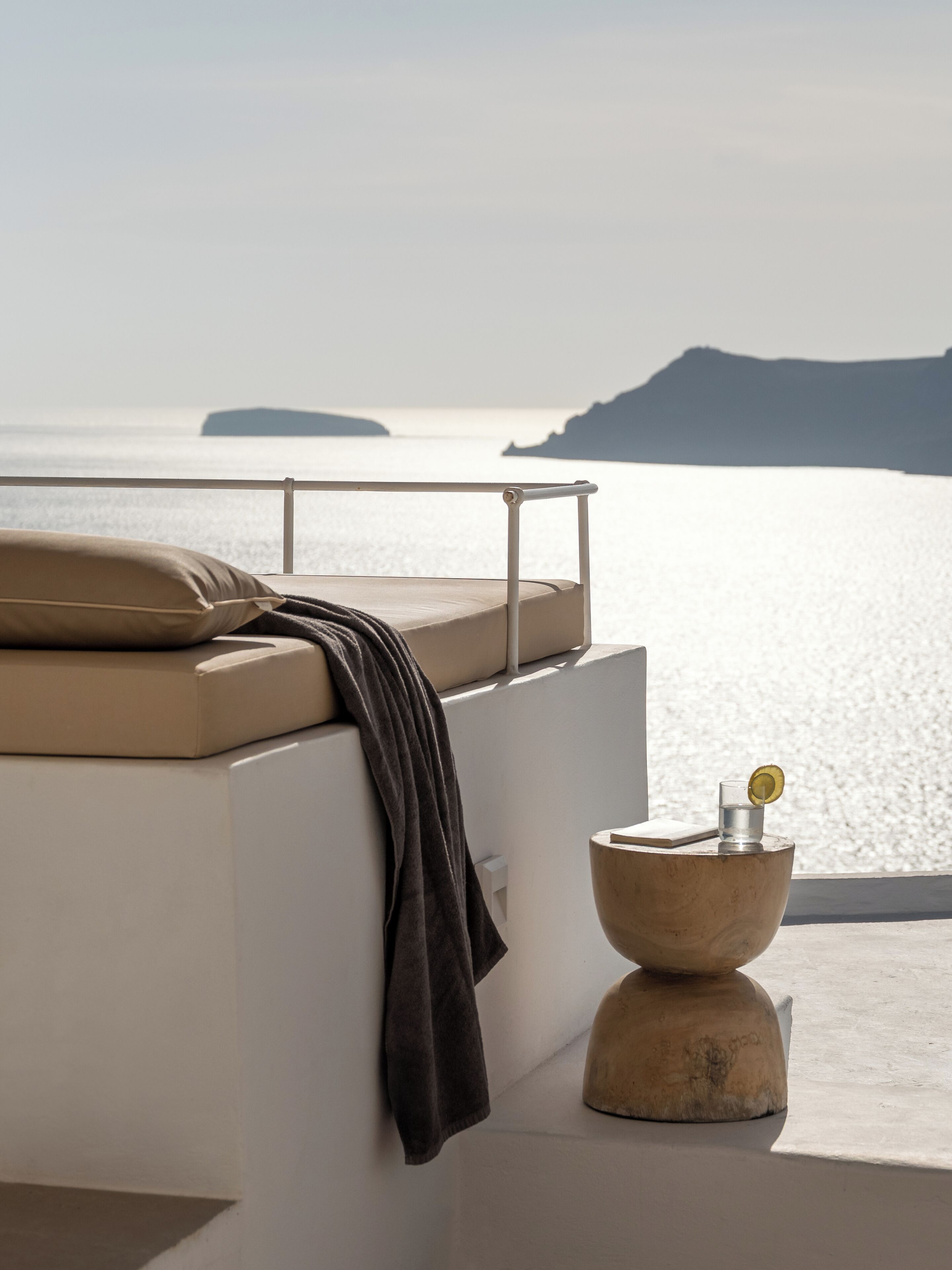 Exclusive Suite, Private Pool Sea & Blue dome view | Premium bedding, free minibar items, in-room safe