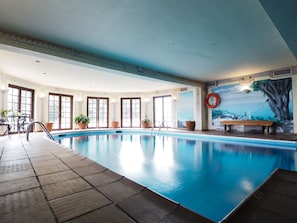 Indoor pool, outdoor pool