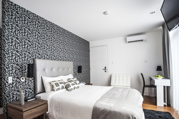 Premium bedding, minibar, in-room safe, individually decorated