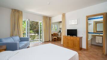 Estúdio superior | 1 quarto, cofres nos quartos, quartos à prova de som