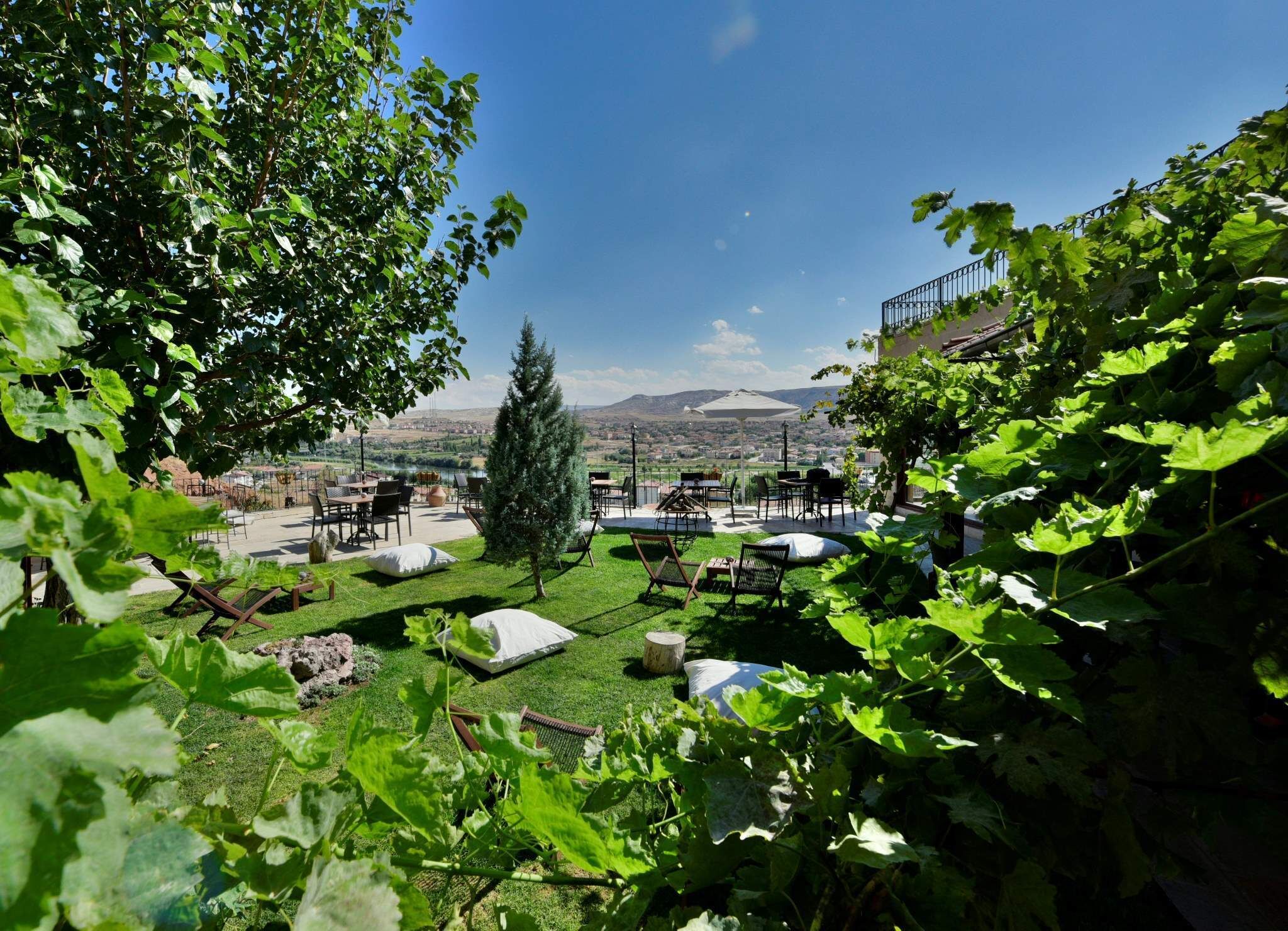 Overnattingsstedets uteområder