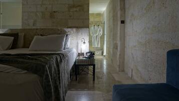 Free minibar items, in-room safe, individually decorated