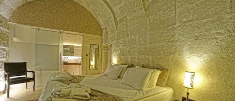 Free minibar items, in-room safe, individually decorated