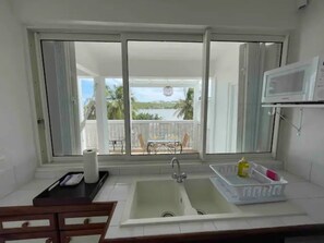Unite 2 | Private kitchen - Idolem Residence, Vacation Home (Orient Bay)